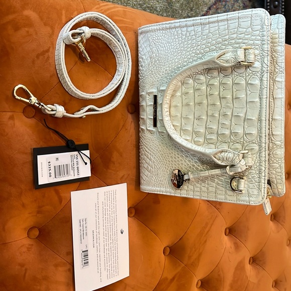 Brahmin Handbags - Brahmin Cami coconut milk Melbourne leather handbag